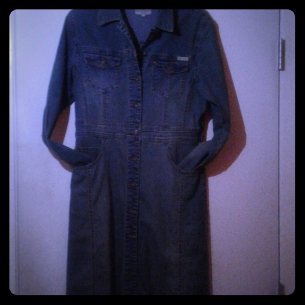 Blue Jean Denim Dress